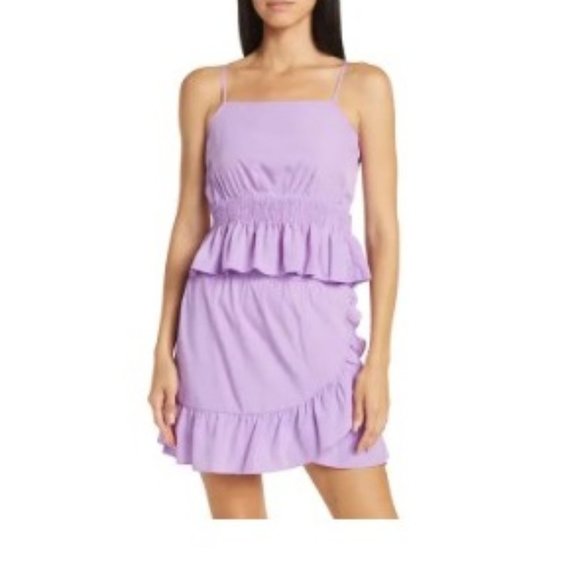 Nordstrom Set Top & Skirt NWT - VERO MODA Henna Peplum - Picture 1 of 6